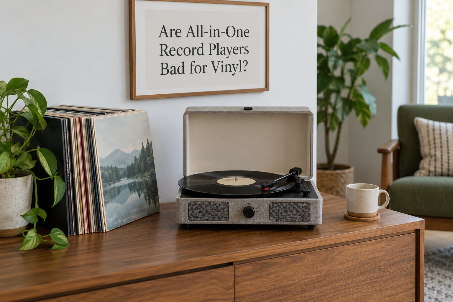 Are All-in-One Record Players Bad for Vinyl?