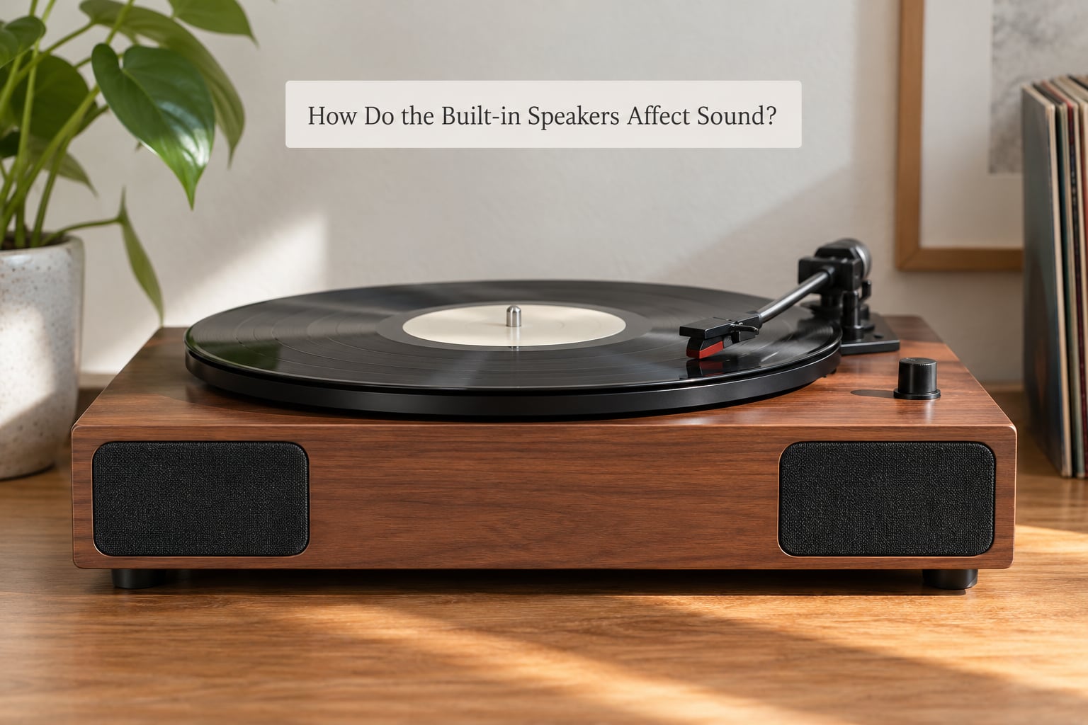 How Do the Built-in Speakers Affect Sound?