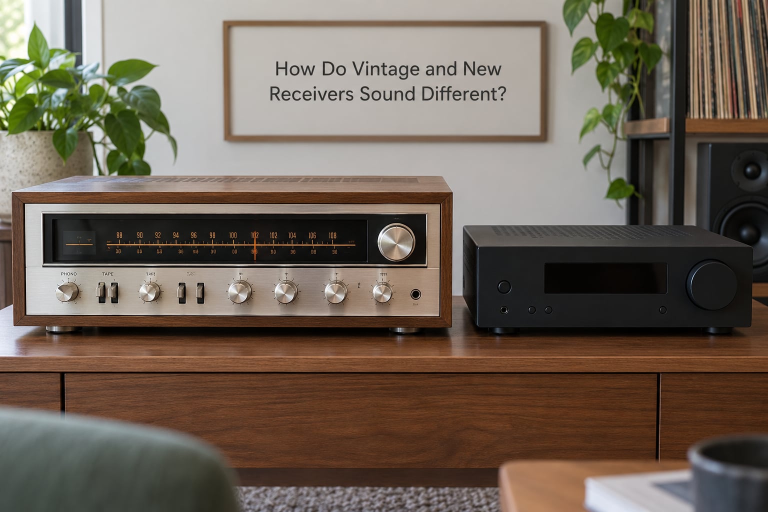 How Do Vintage and New Receivers Sound Different?