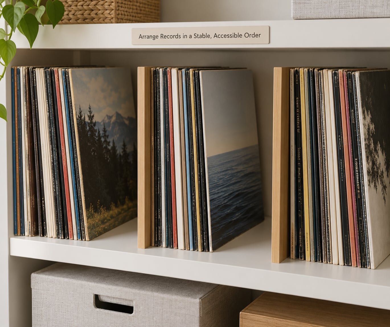 Arrange Records in a Stable, Accessible Order