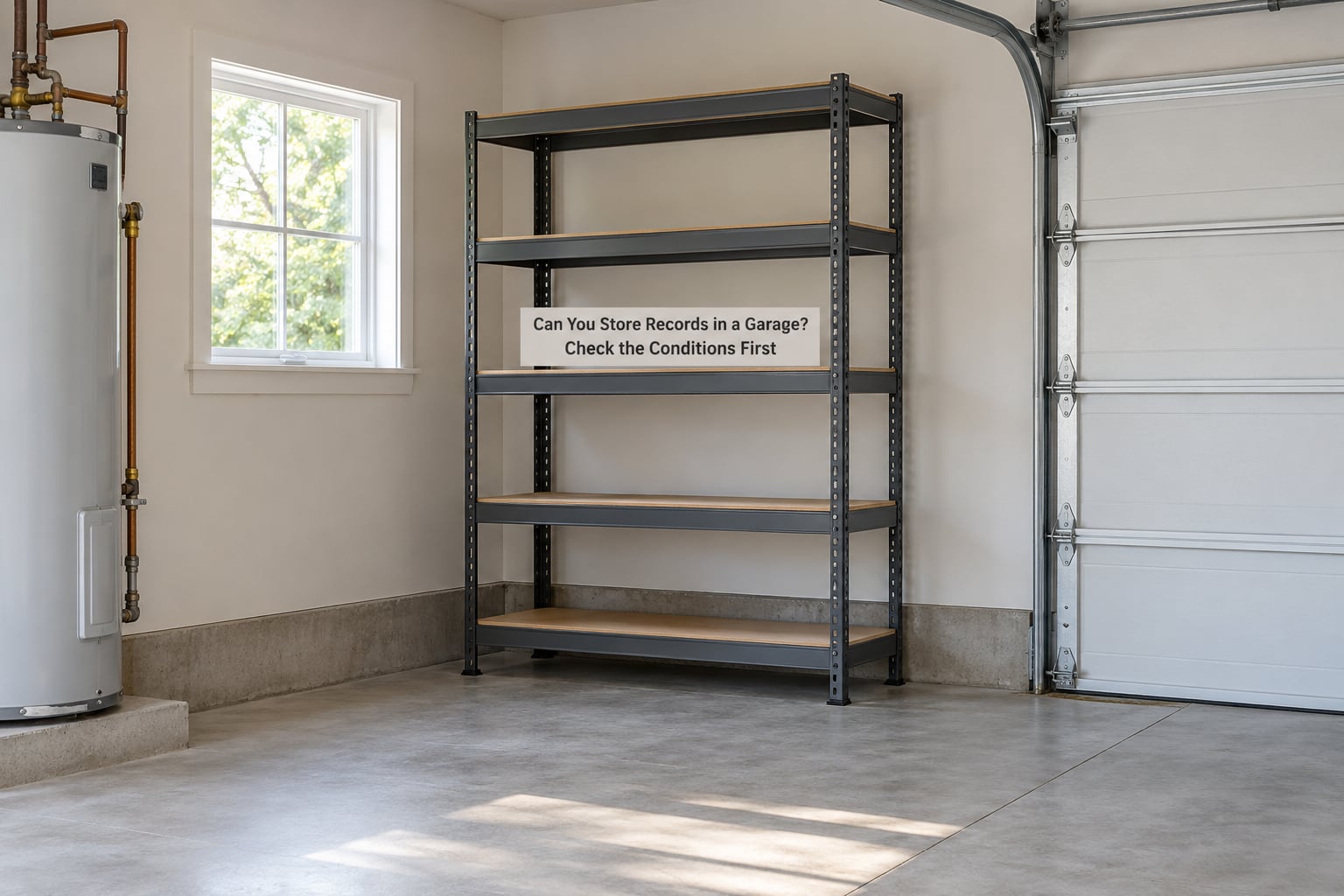 Can You Store Records in a Garage? Check the Conditions First