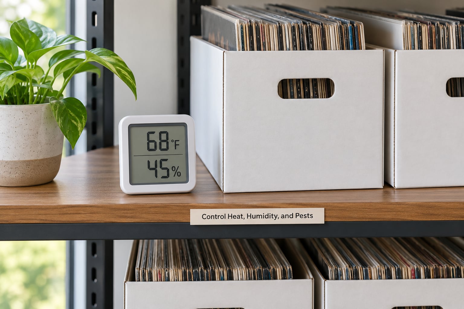 Control Heat, Humidity, and Pests