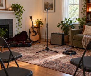 how to play a house show