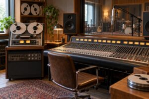how studios recorded live to tape