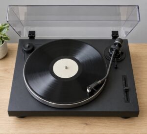 what are the main parts of a turntable