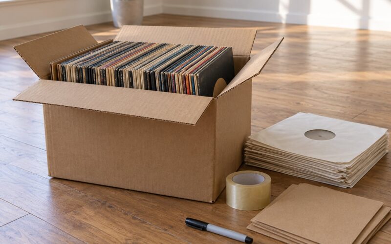 How to Pack Records for Moving: A Collector’s Guide (2026)