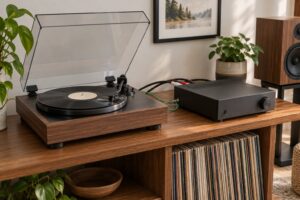 why does my record player hum