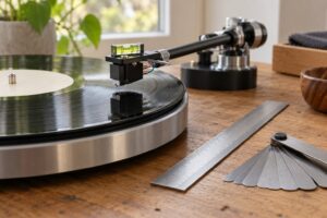 how to set vta on a tonearm