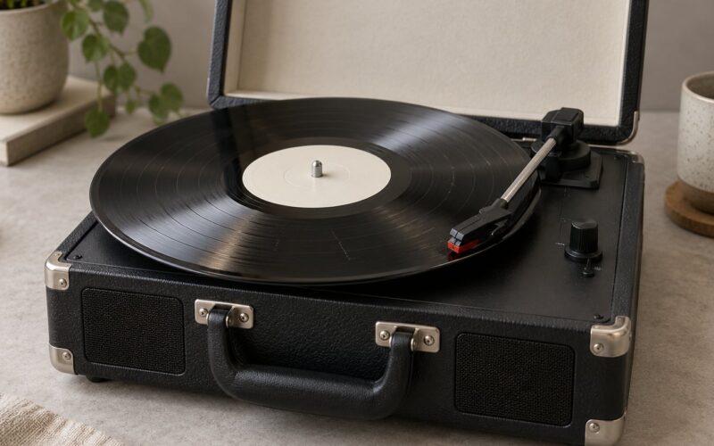 Why Portable Suitcase Record Players Damage Records 2026
