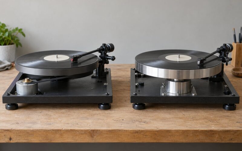 Belt Drive vs Direct Drive Turntables: Which Is Better 2026