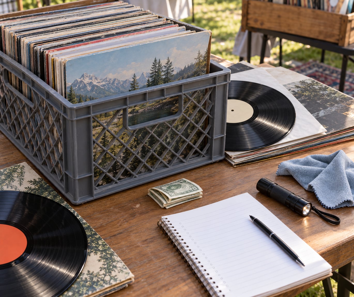 how to negotiate at a record swap meet