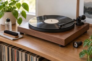 how to fix a turntable that sounds muffled