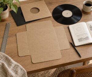 how to design a record sleeve