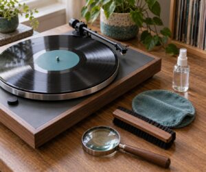 difference between surface noise and groove damage