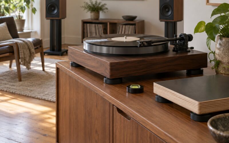 How to Reduce Vibration Under a Turntable: 6 Smart Fixes (2026)