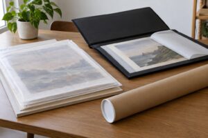 how to store concert flyers and posters