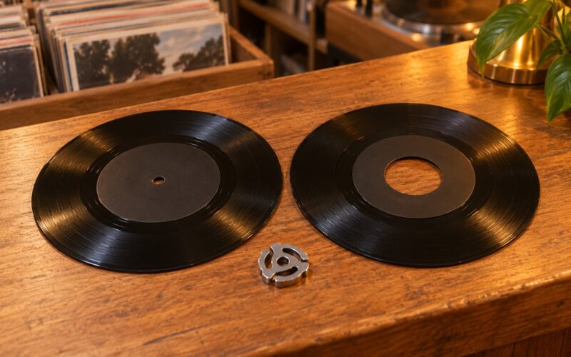 What Is a Dinked Center on a 7 Inch Record? Guide (2026)