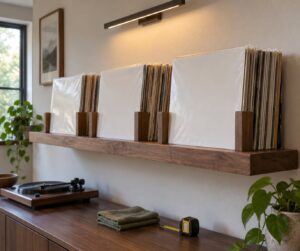 how to display records without damaging them