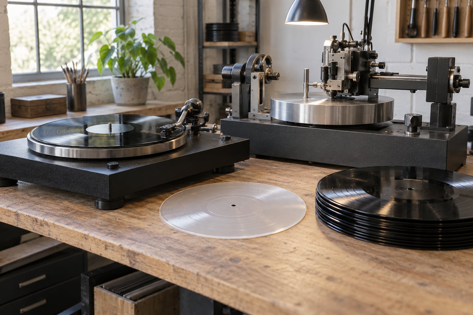 what is a lathe cut record