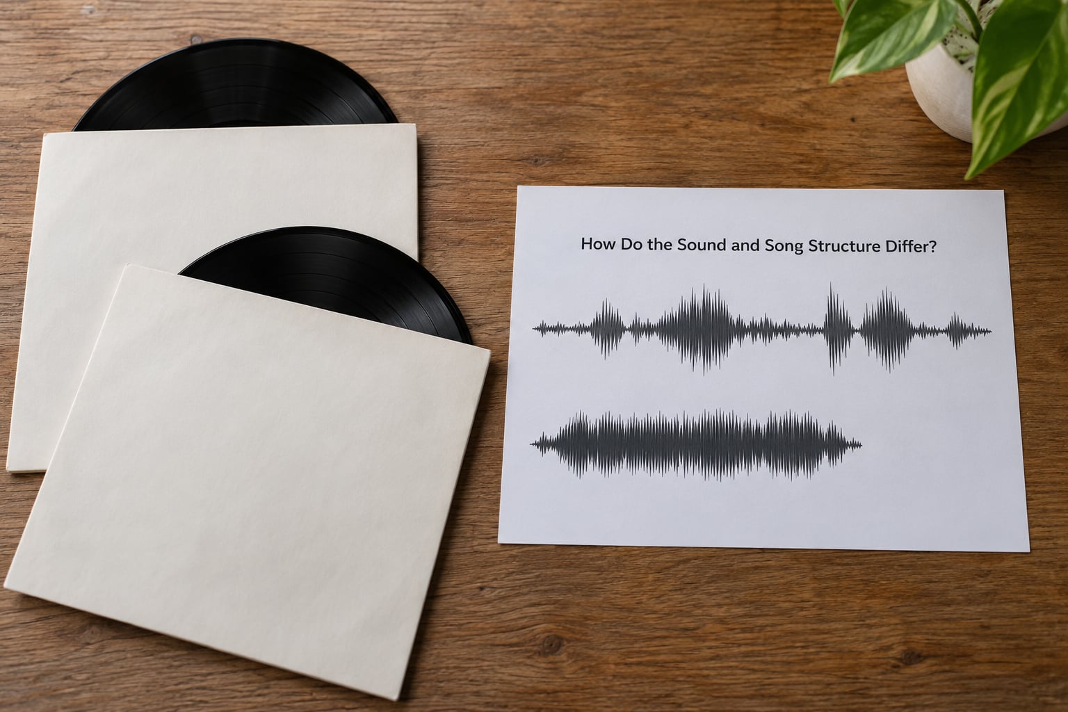How Do the Sound and Song Structure Differ?
