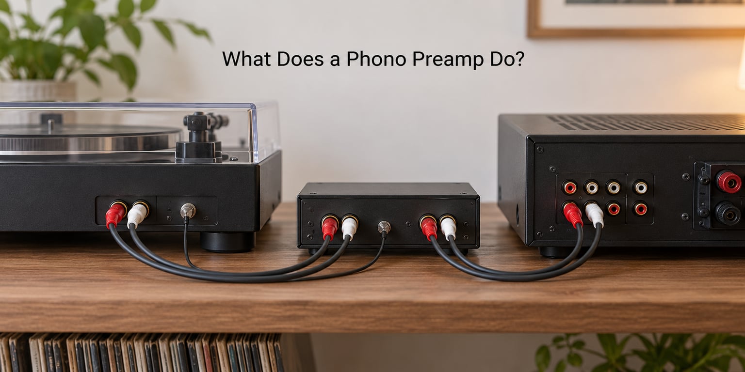 What Does a Phono Preamp Do?