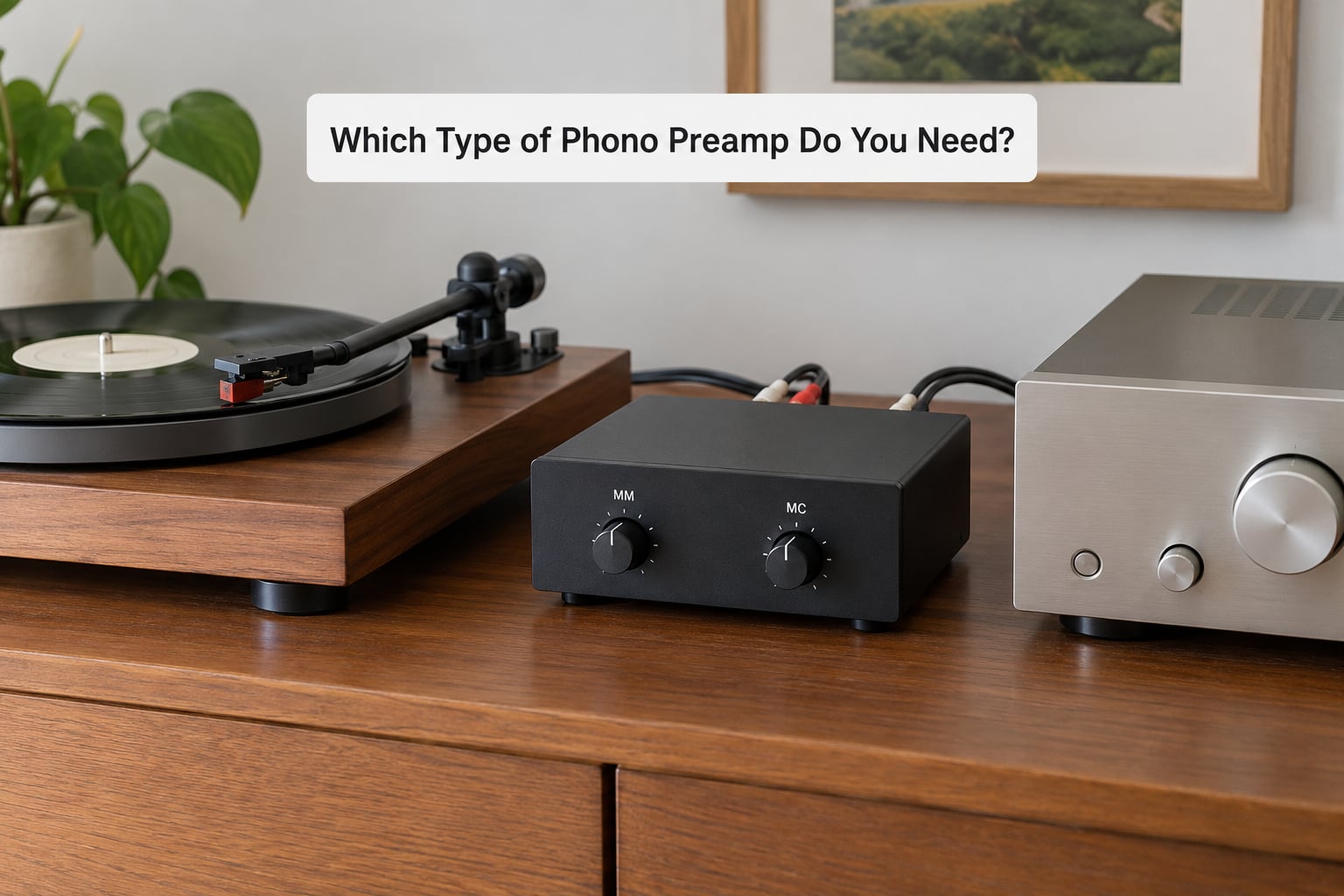Which Type of Phono Preamp Do You Need?