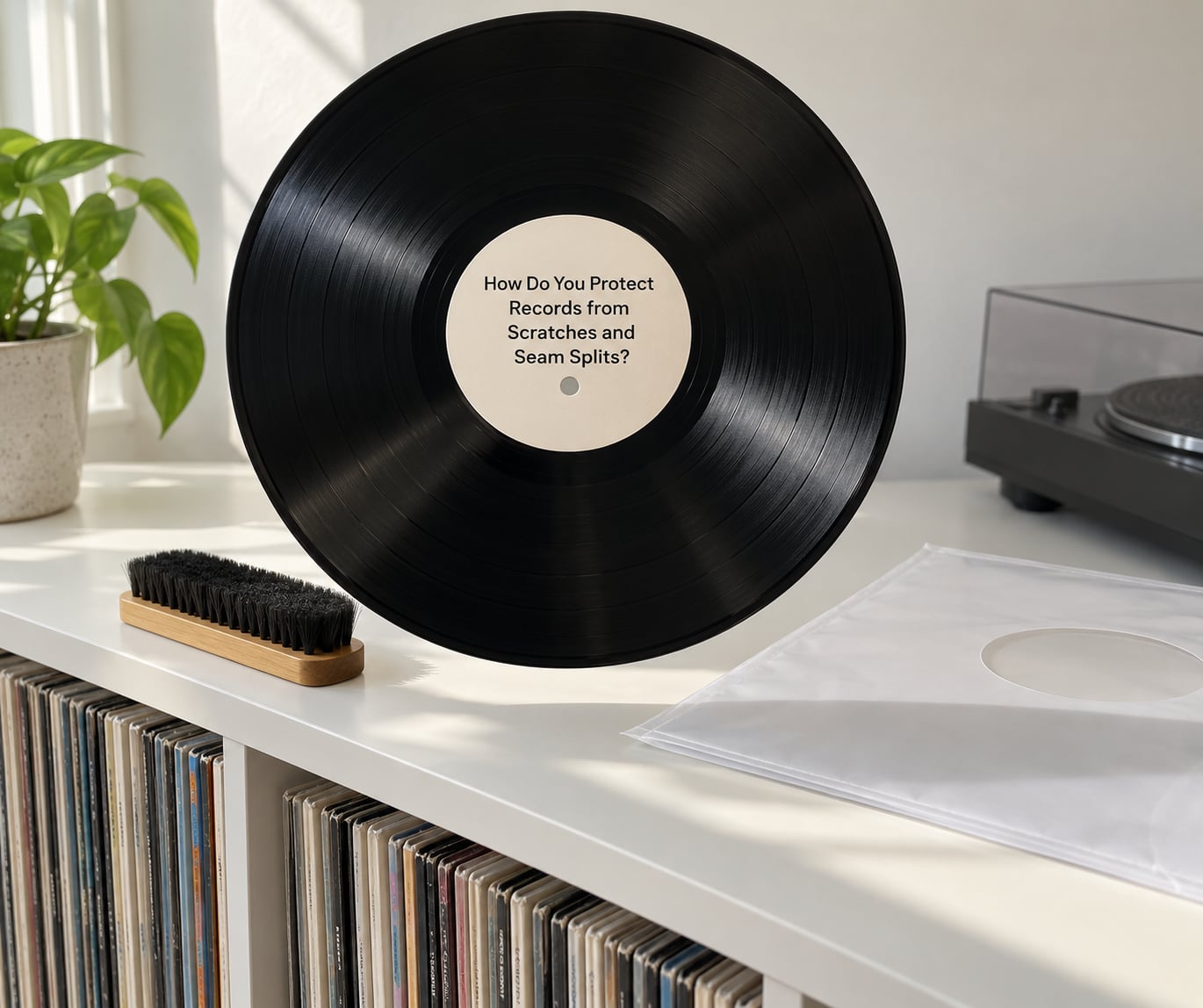 How Do You Protect Records from Scratches and Seam Splits?