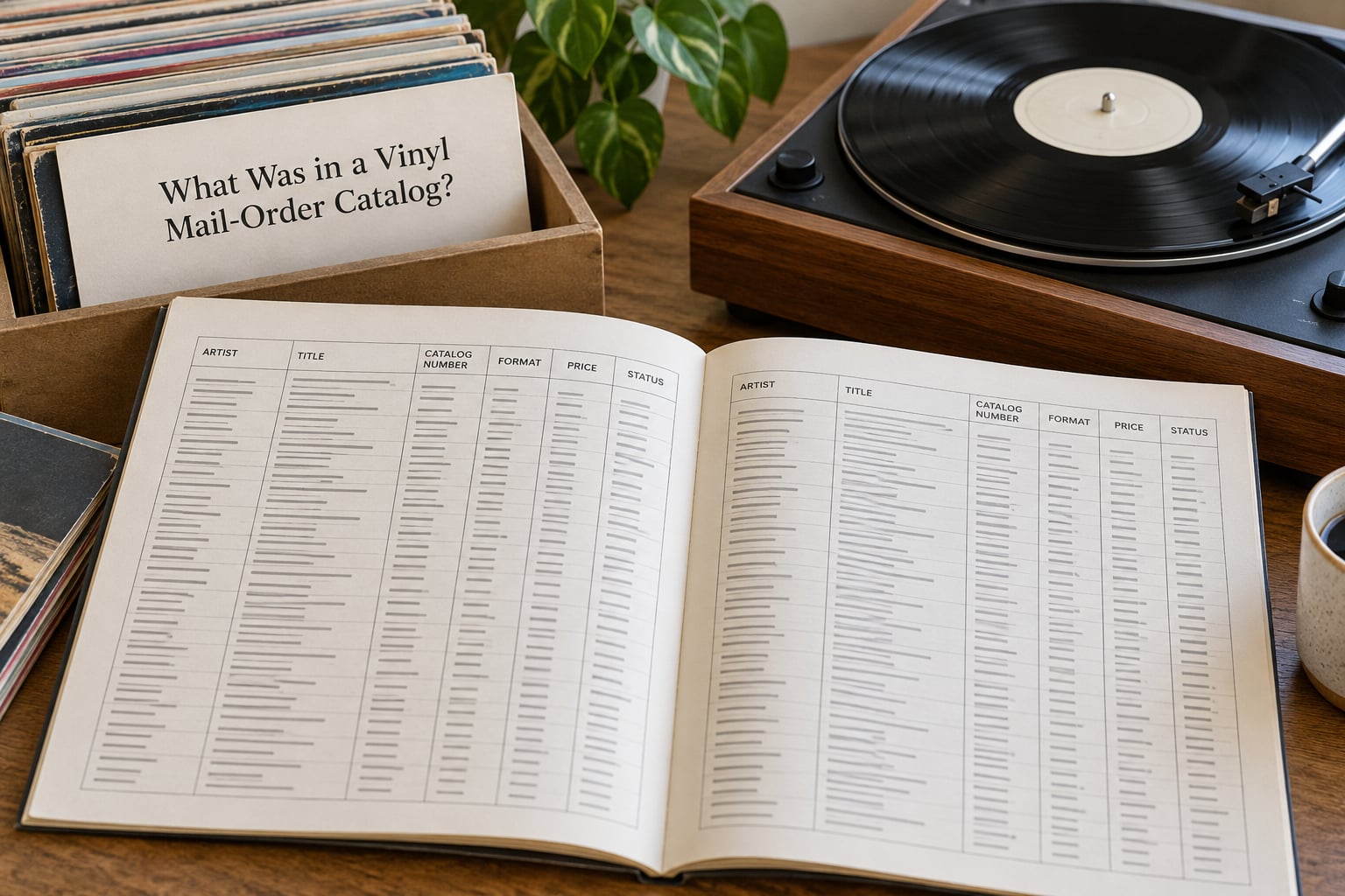 What Was in a Vinyl Mail-Order Catalog?
