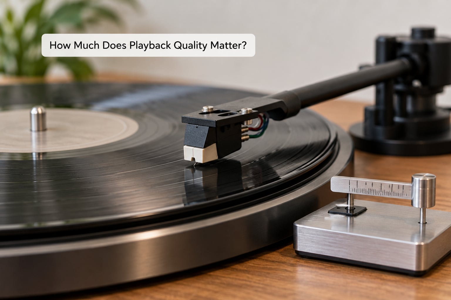 How Much Does Playback Quality Matter?