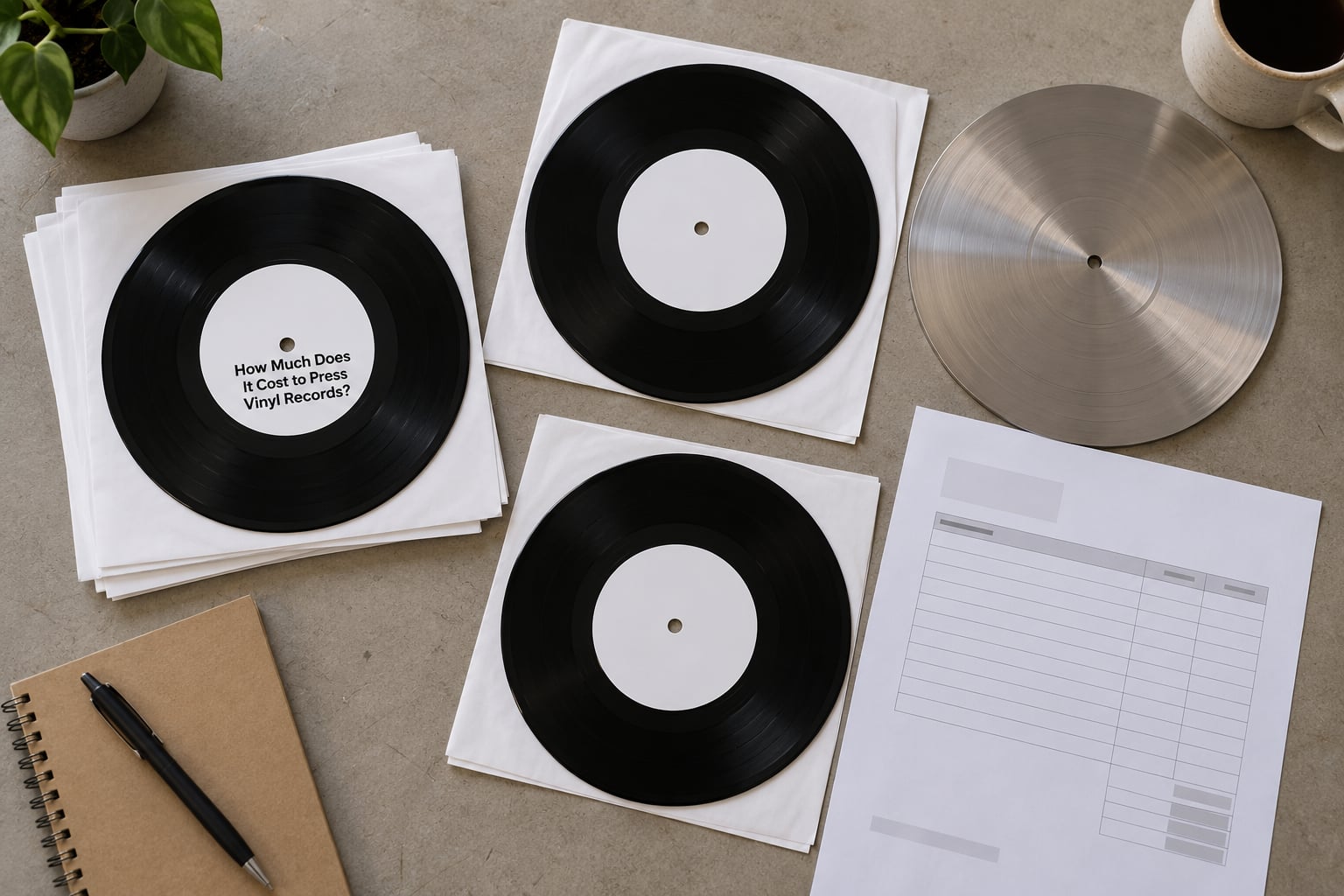 How Much Does It Cost to Press Vinyl Records?