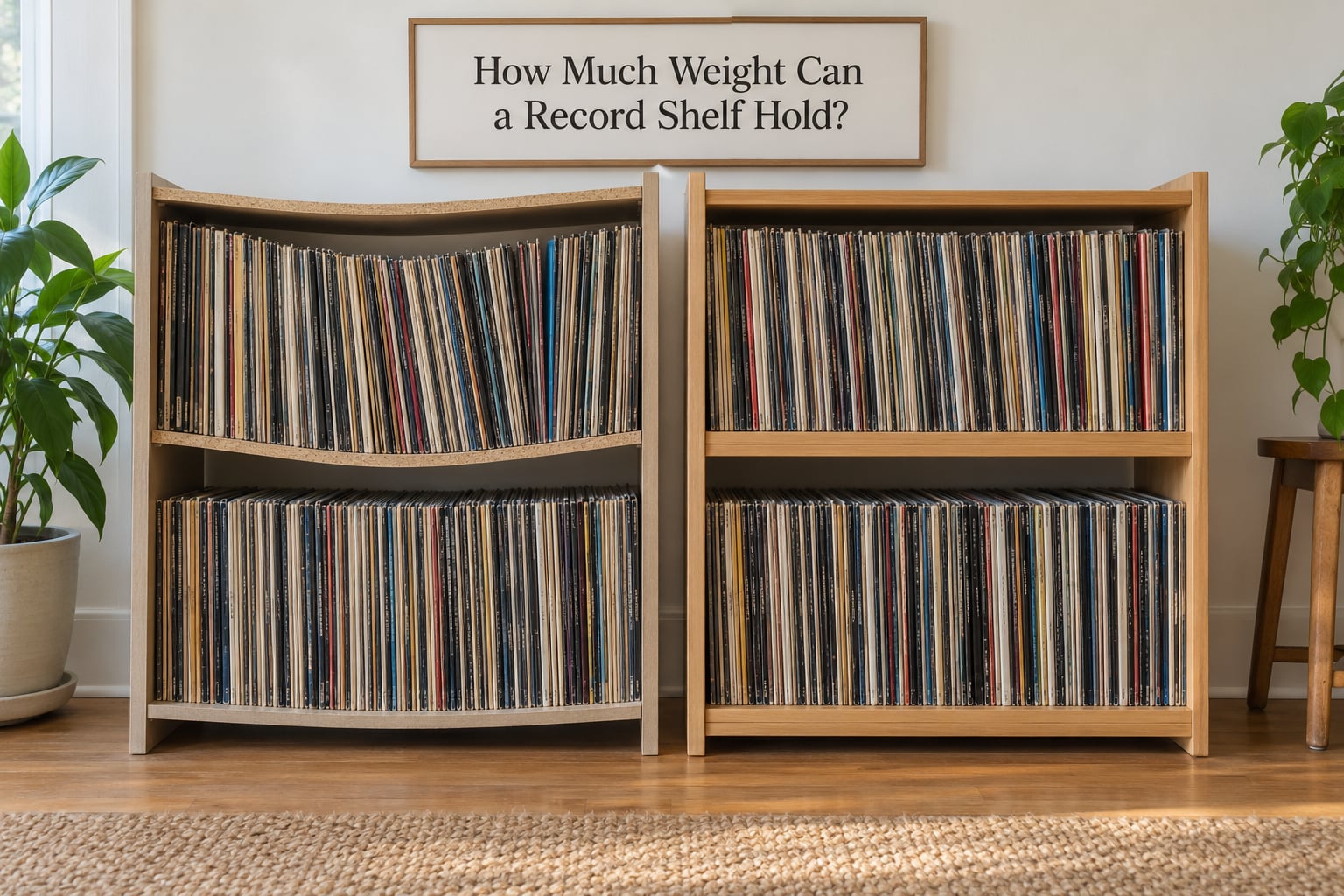 How Much Weight Can a Record Shelf Hold?