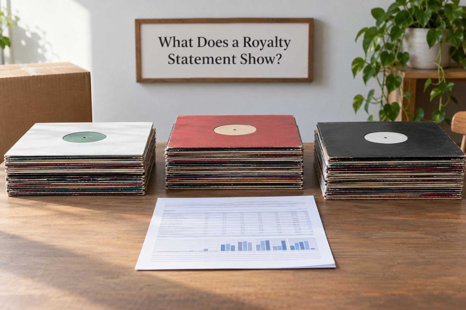What Does a Royalty Statement Show?