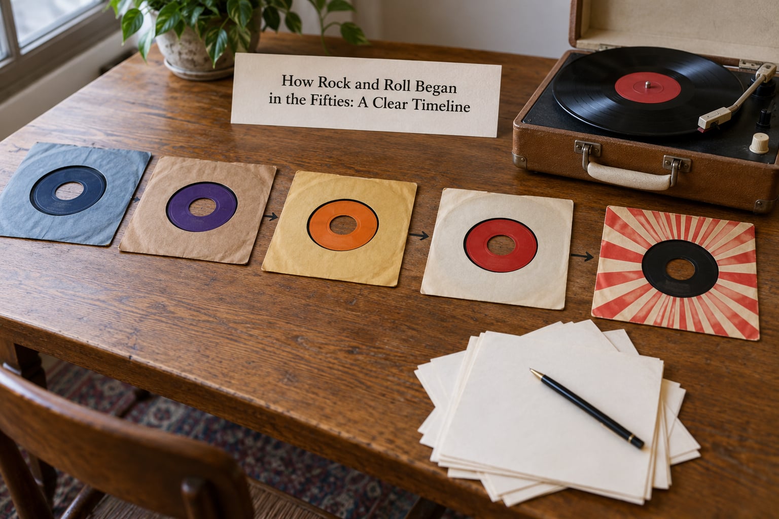 How Rock and Roll Began in the Fifties: A Clear Timeline