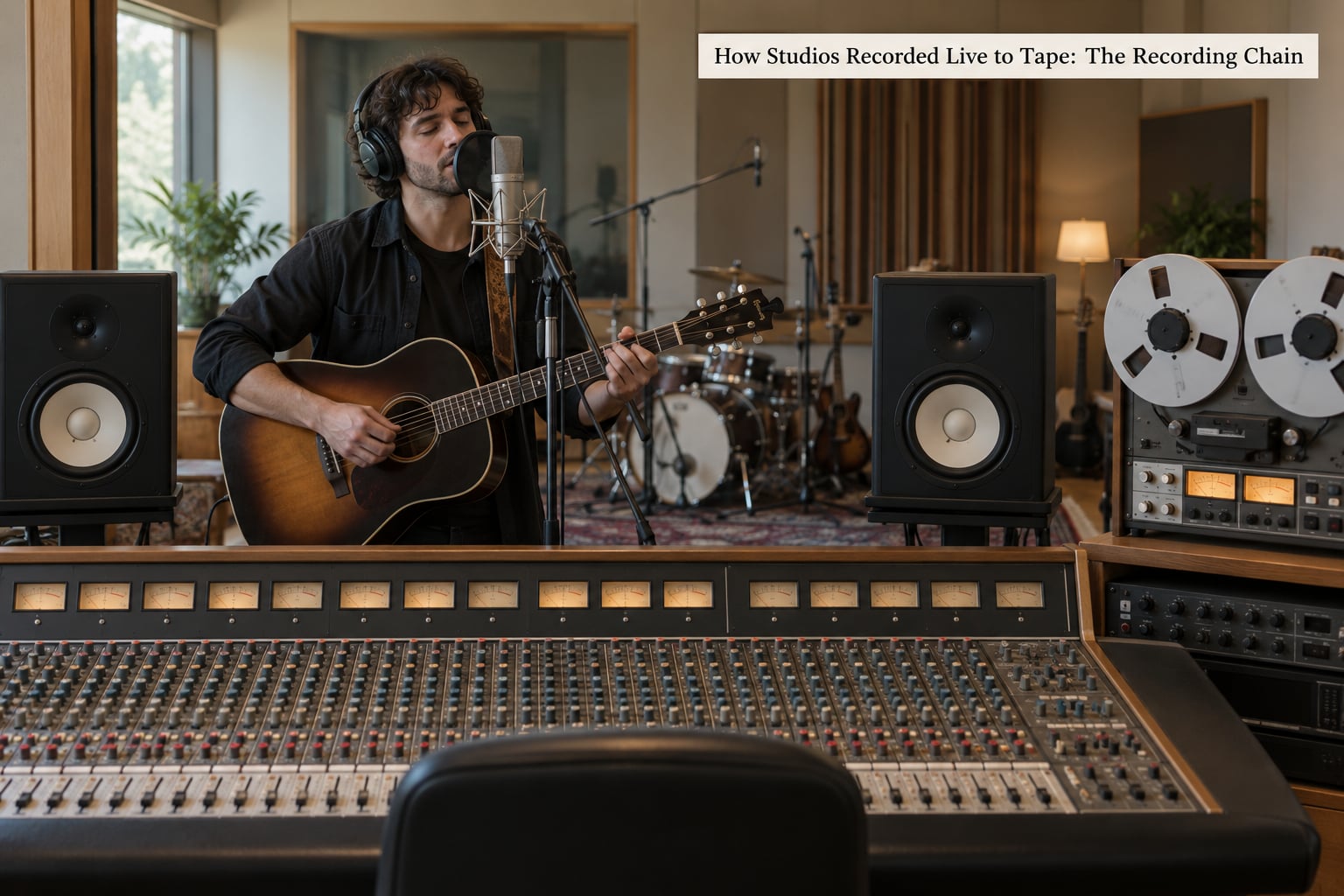 How Studios Recorded Live to Tape: The Recording Chain