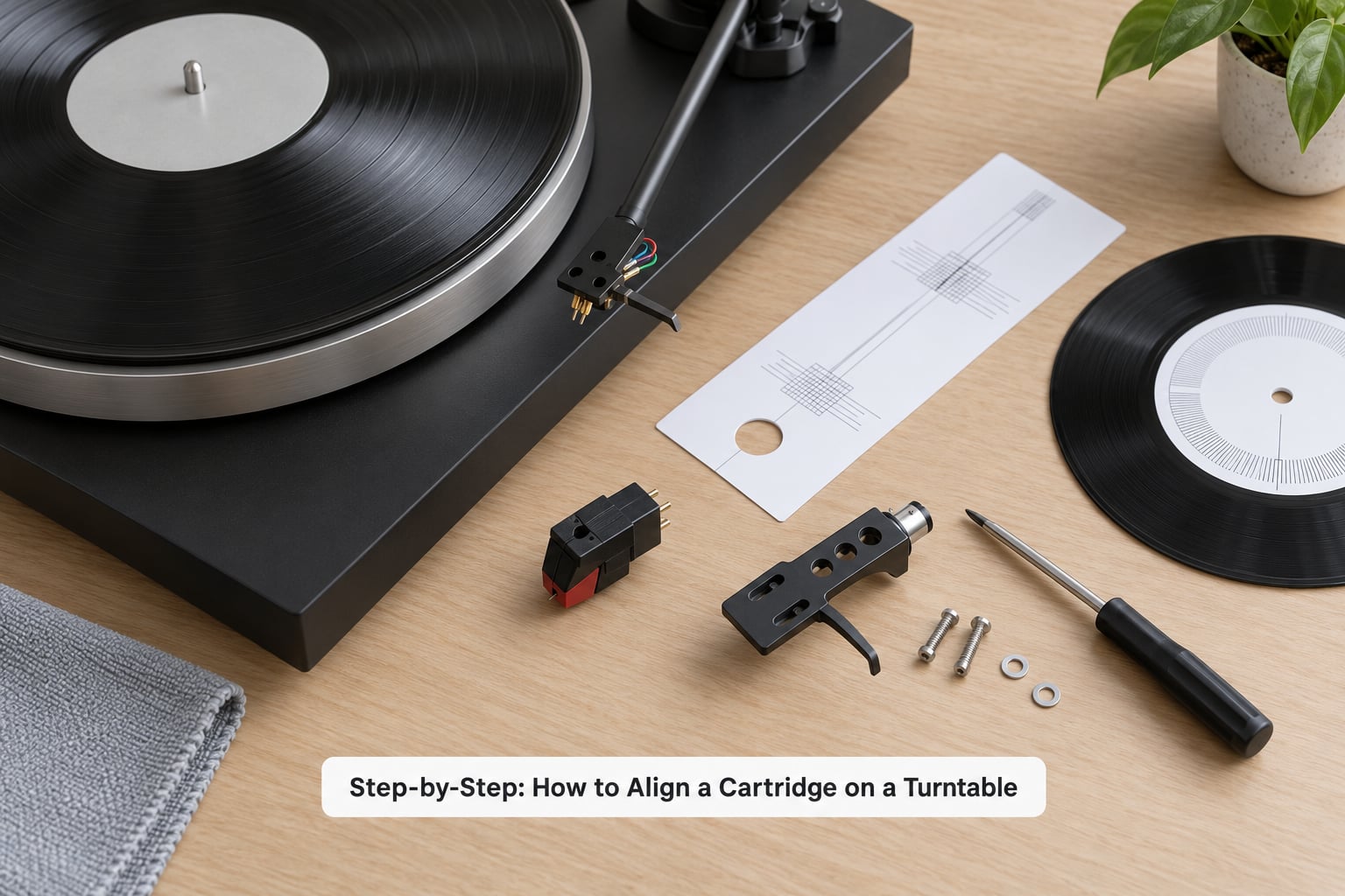 Step-by-Step: How to Align a Cartridge on a Turntable