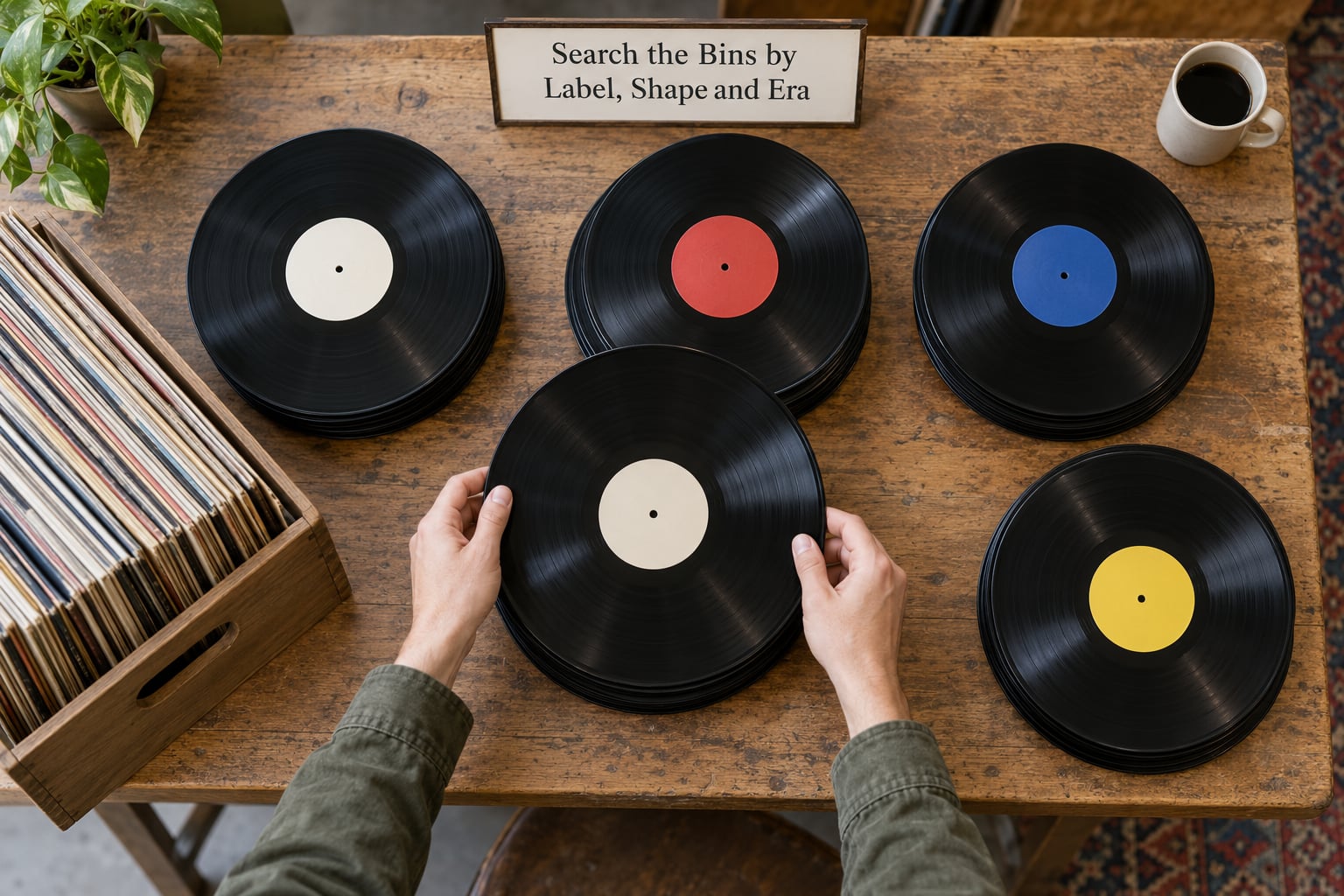 Search the Bins by Label, Shape and Era