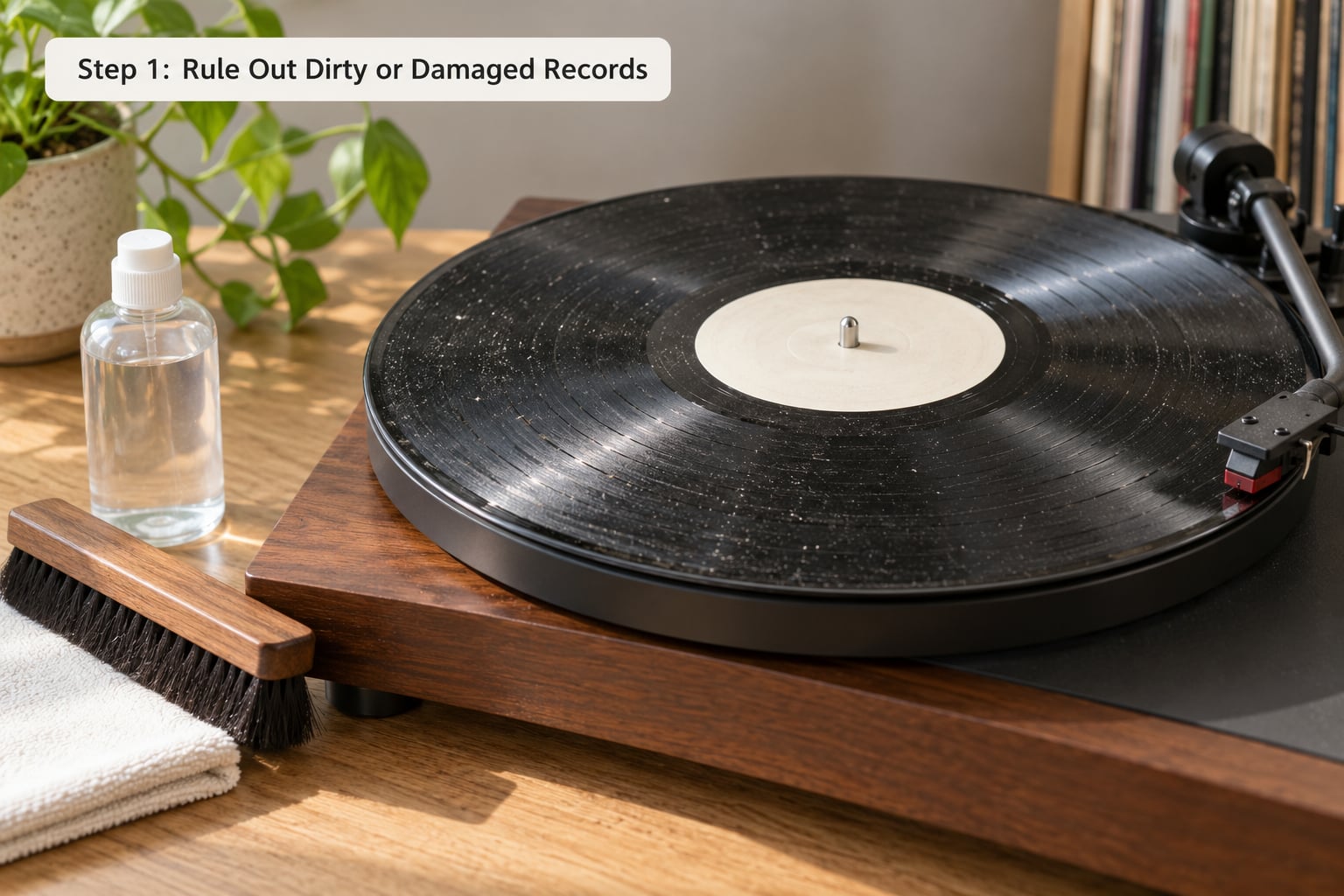 Step 1: Rule Out Dirty or Damaged Records