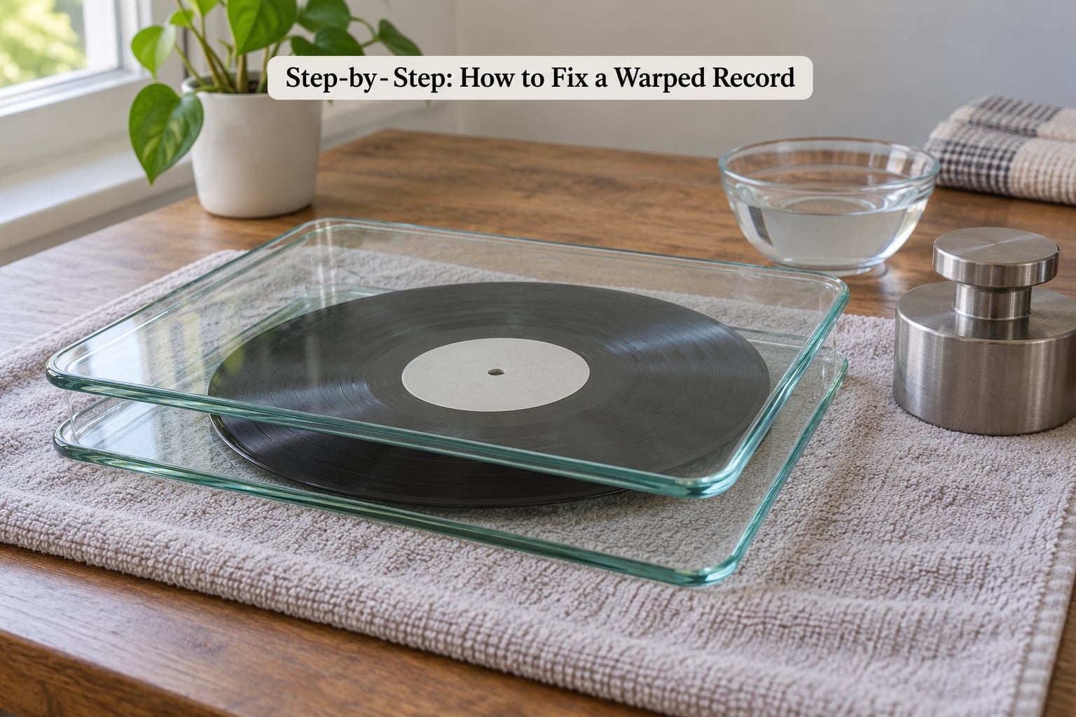 Step-by-Step: How to Fix a Warped Record