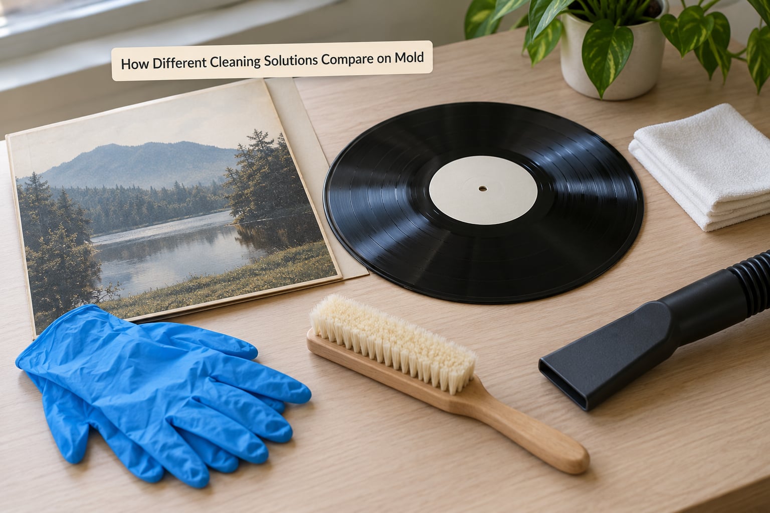 How Different Cleaning Solutions Compare on Mold