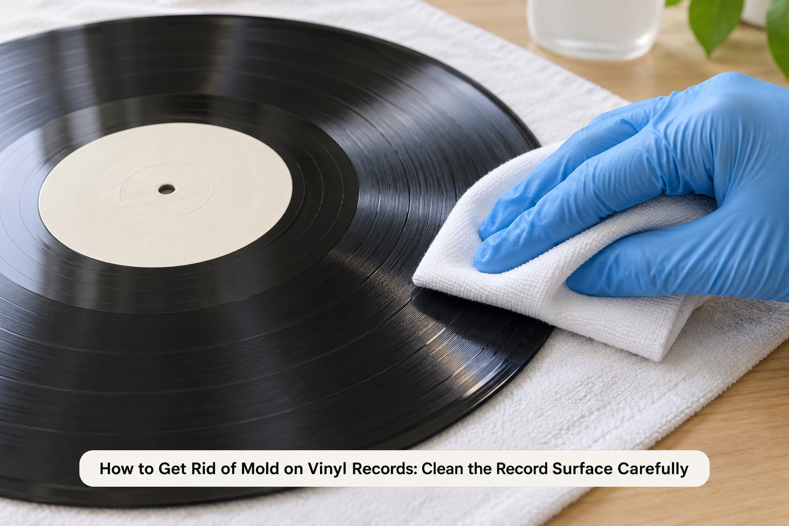 How to Get Rid of Mold on Vinyl Records: Clean the Record Surface Carefully