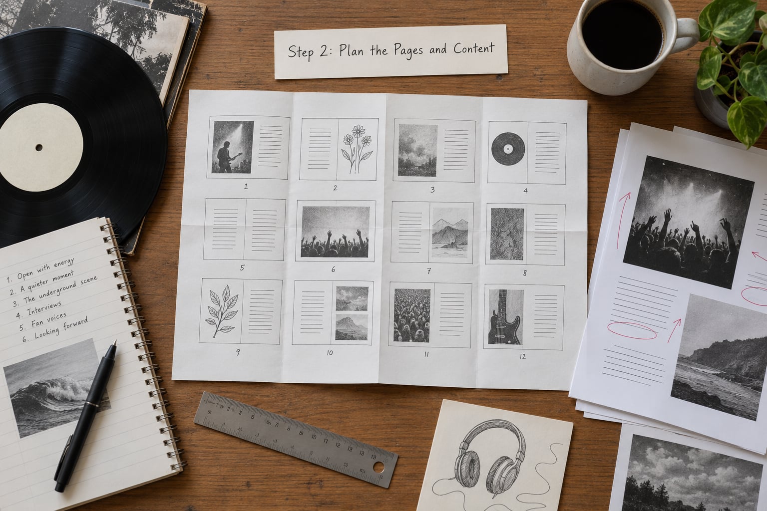 Step 2: Plan the Pages and Content
