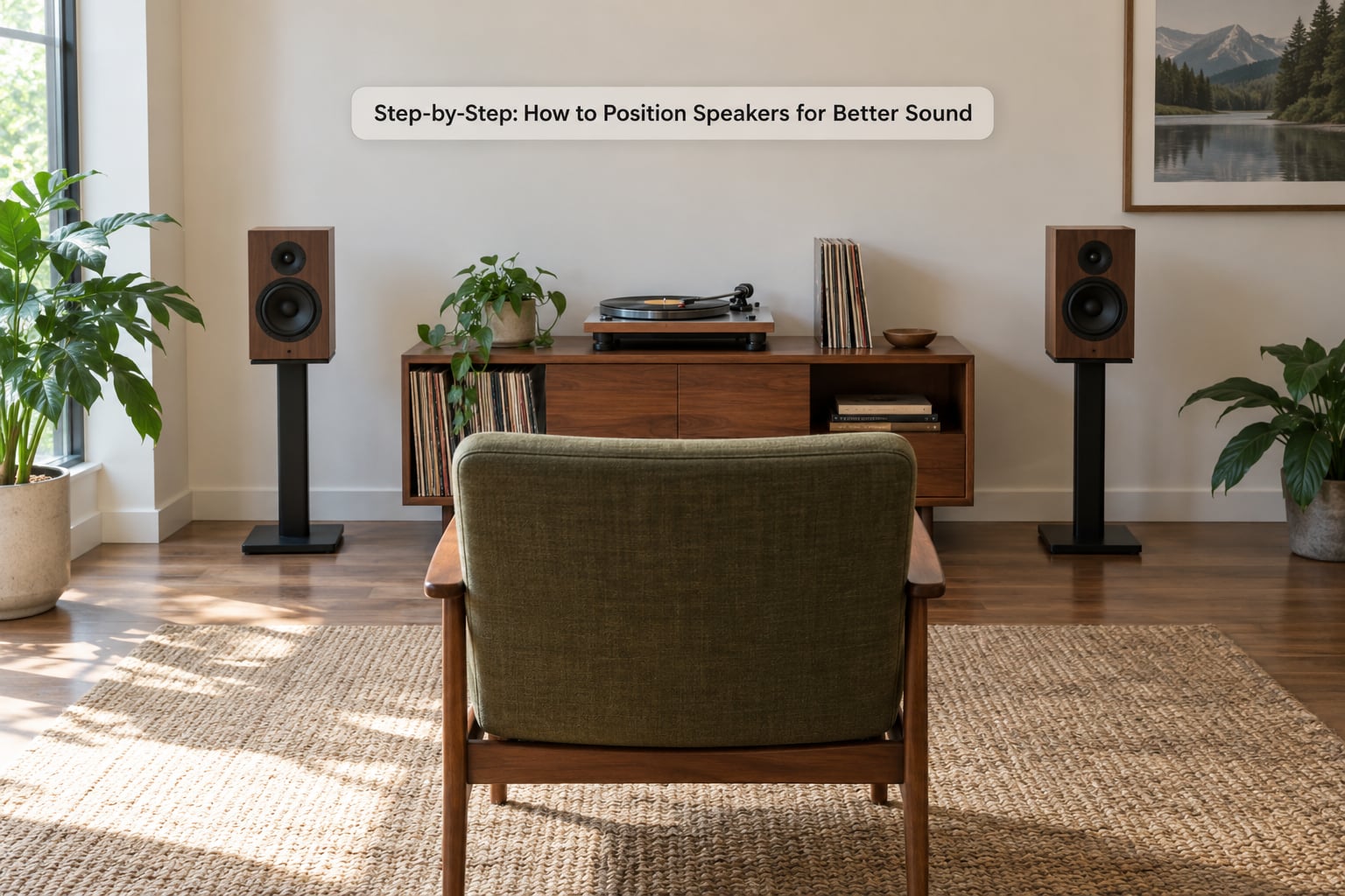 Step-by-Step: How to Position Speakers for Better Sound