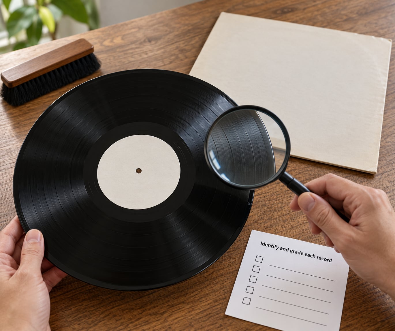 Identify and grade each record