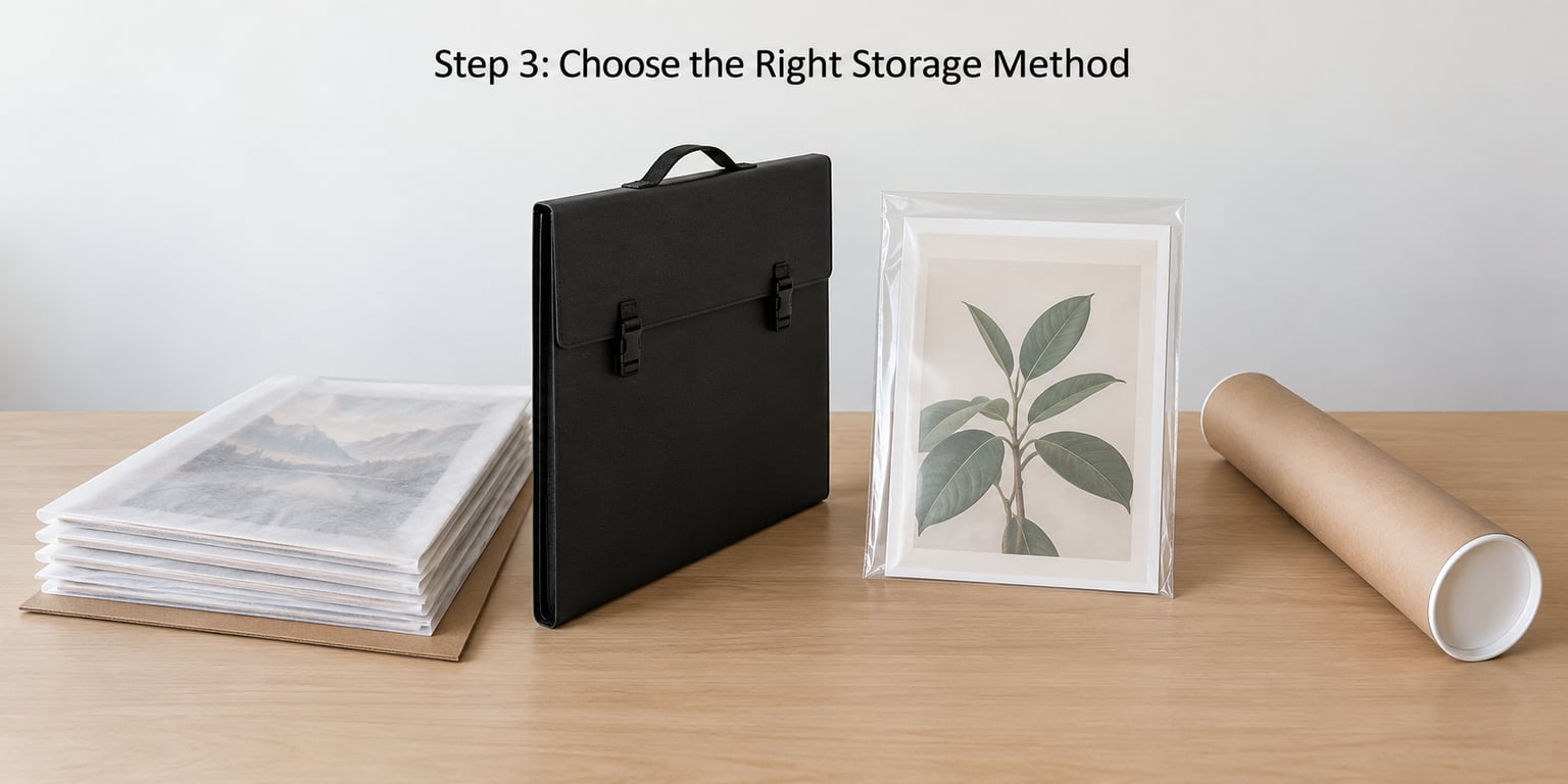 Step 3: Choose the Right Storage Method