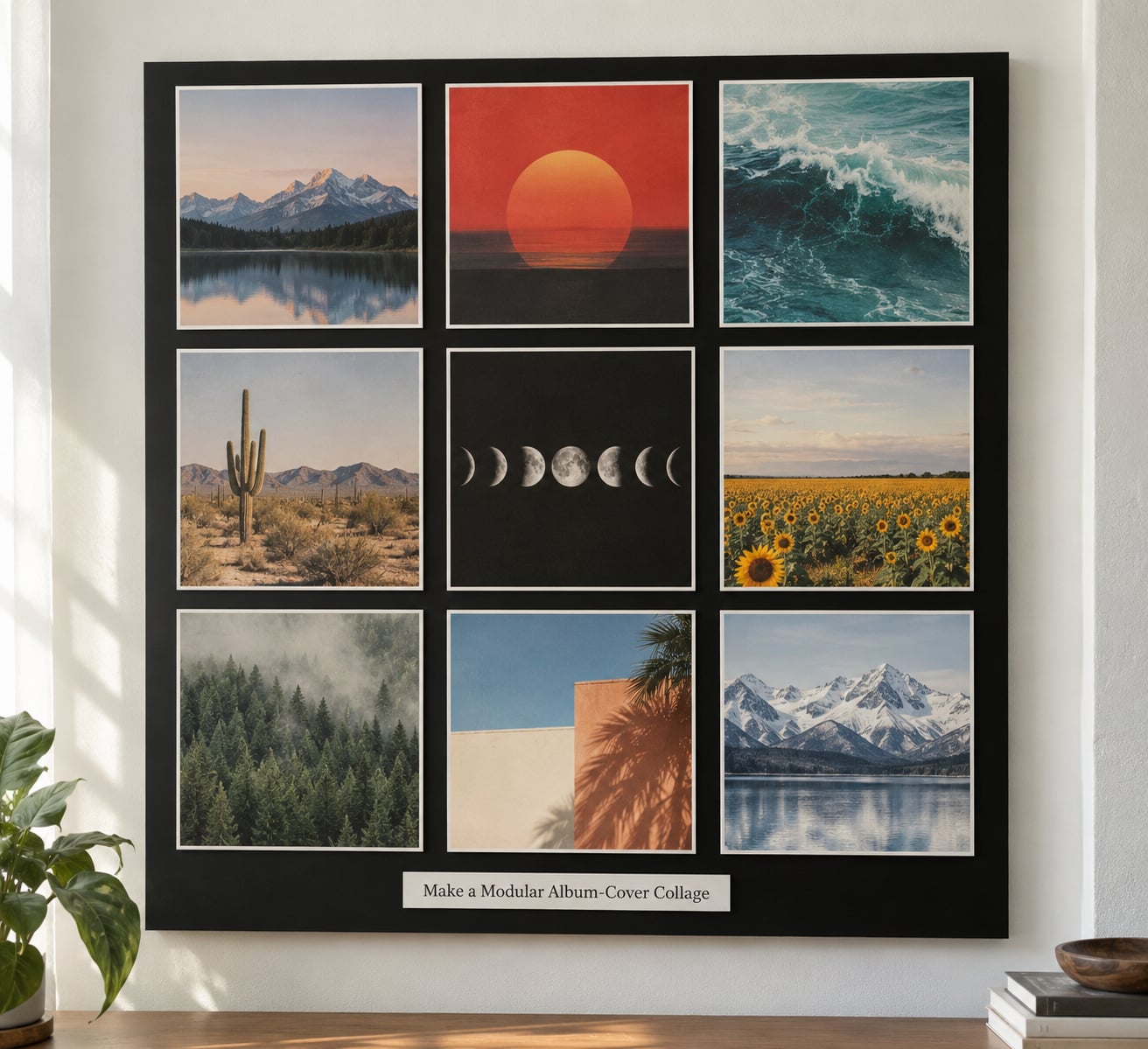 Make a Modular Album-Cover Collage