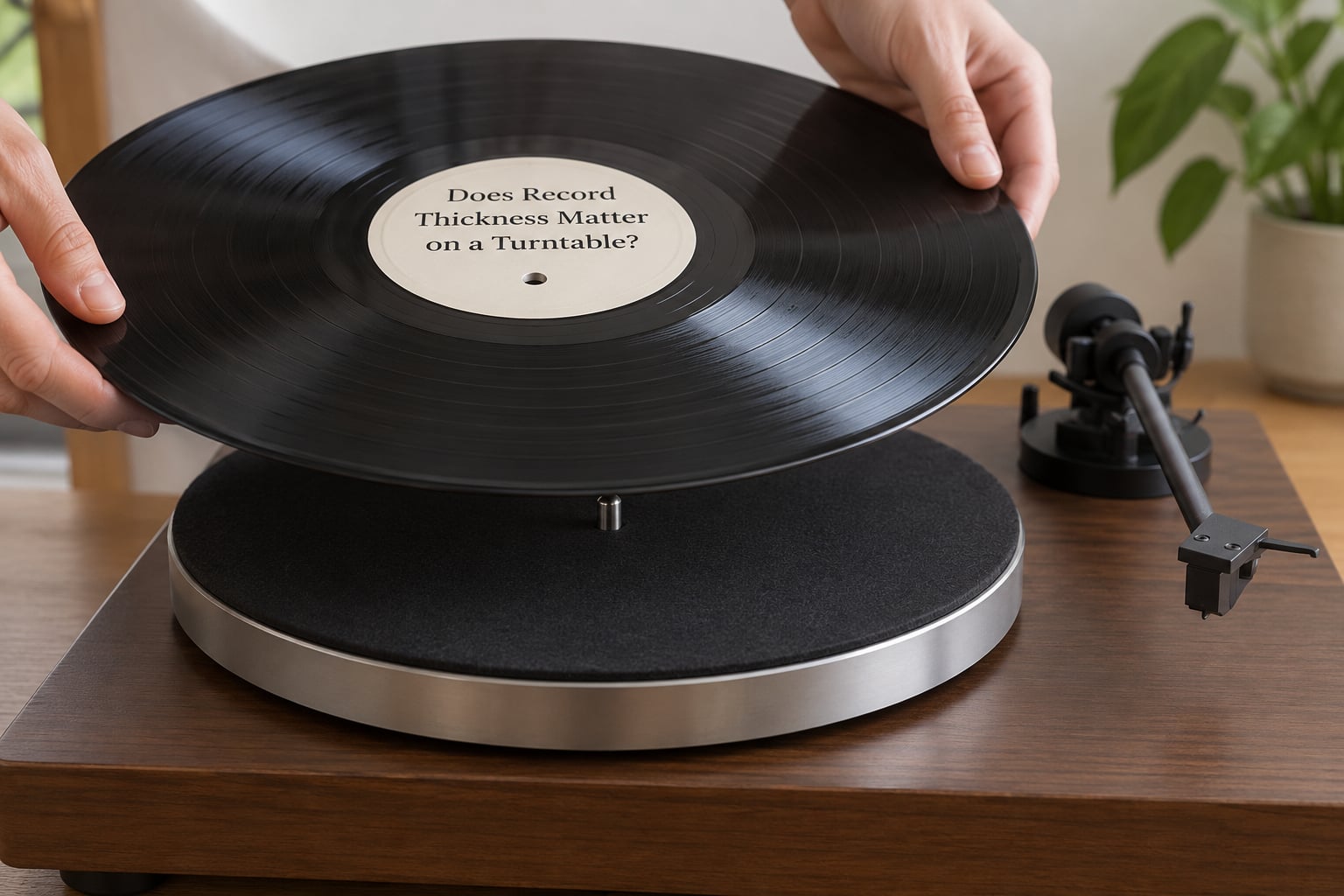 Does Record Thickness Matter on a Turntable?