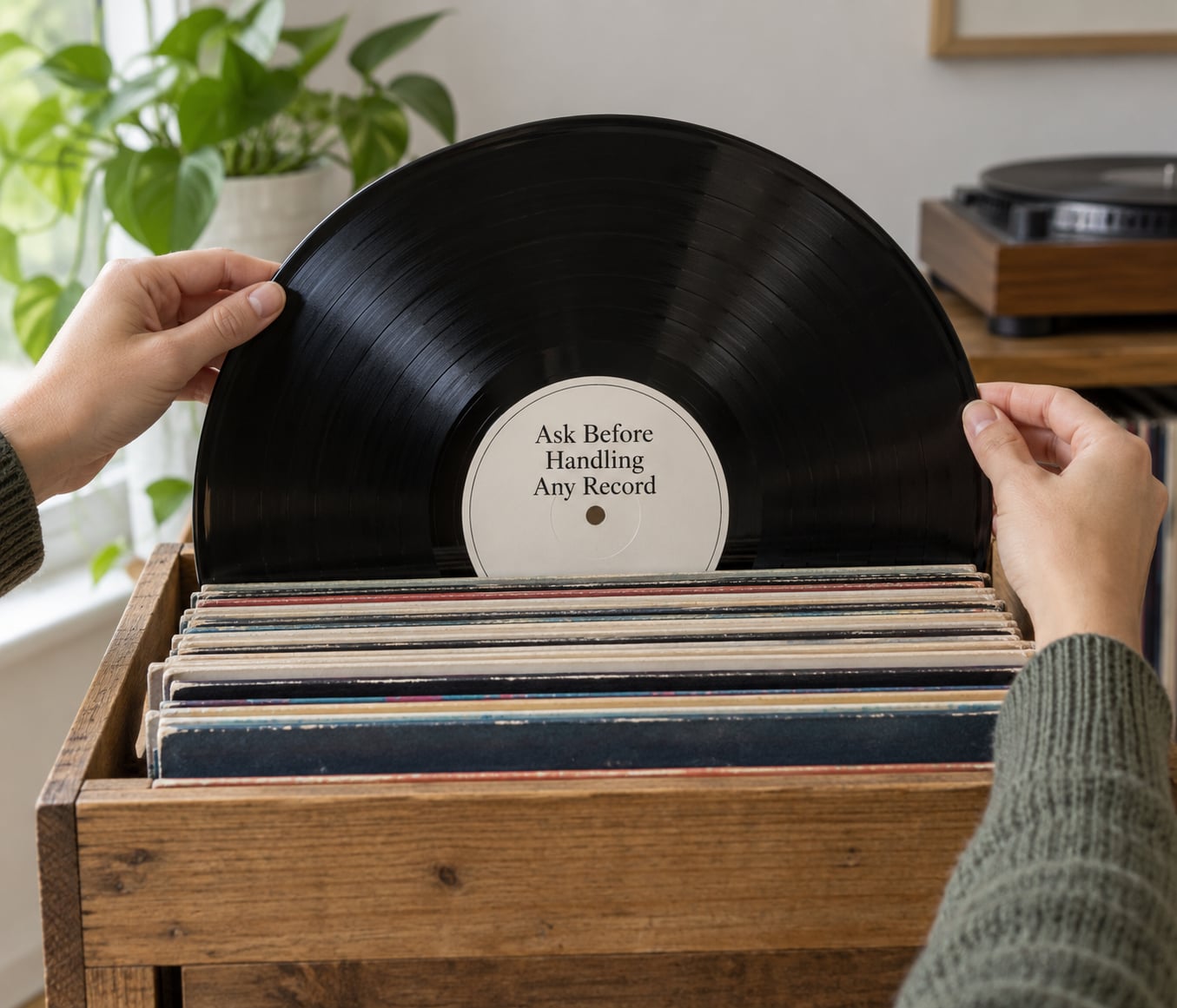 Ask Before Handling Any Record