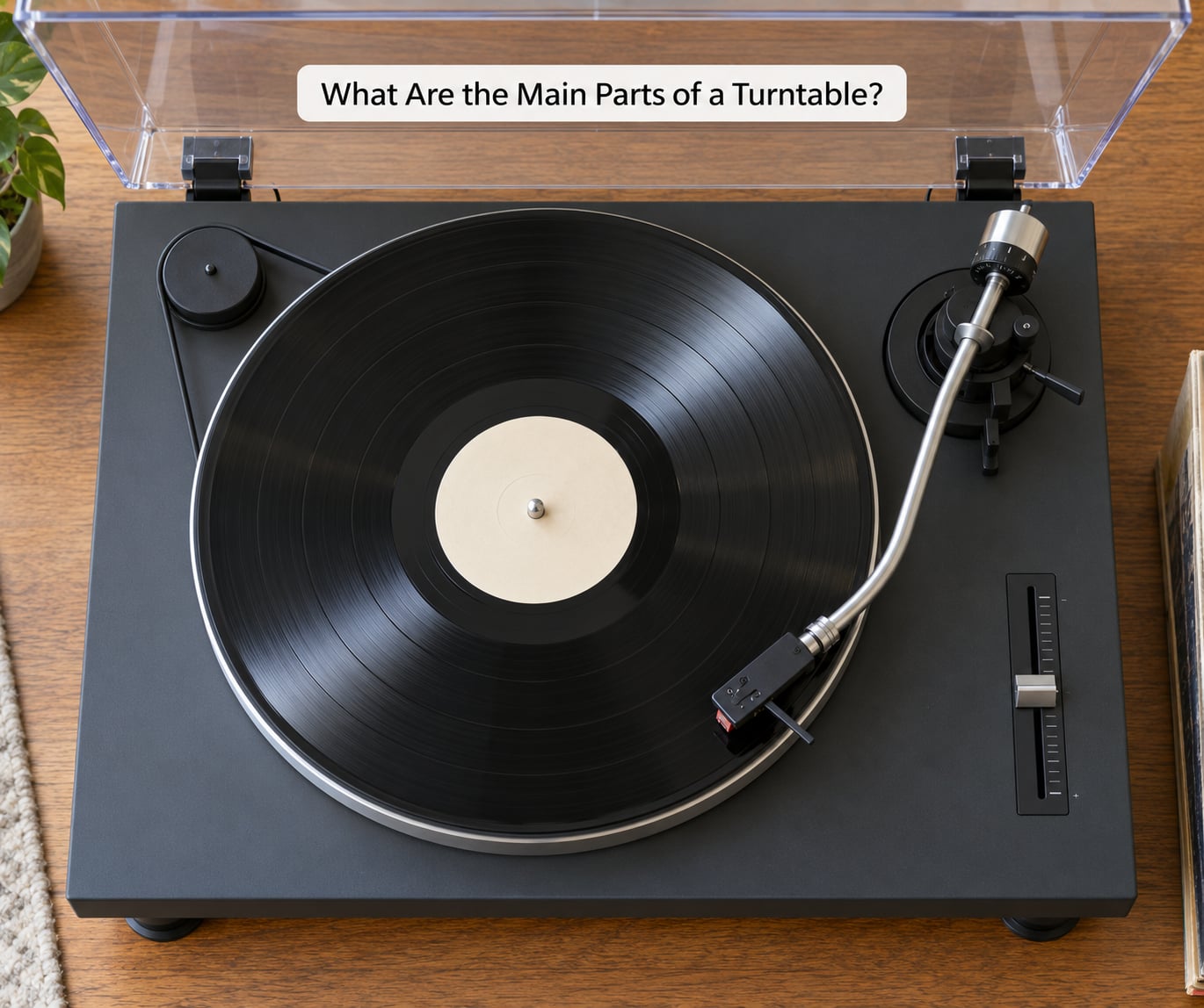 What Are the Main Parts of a Turntable?