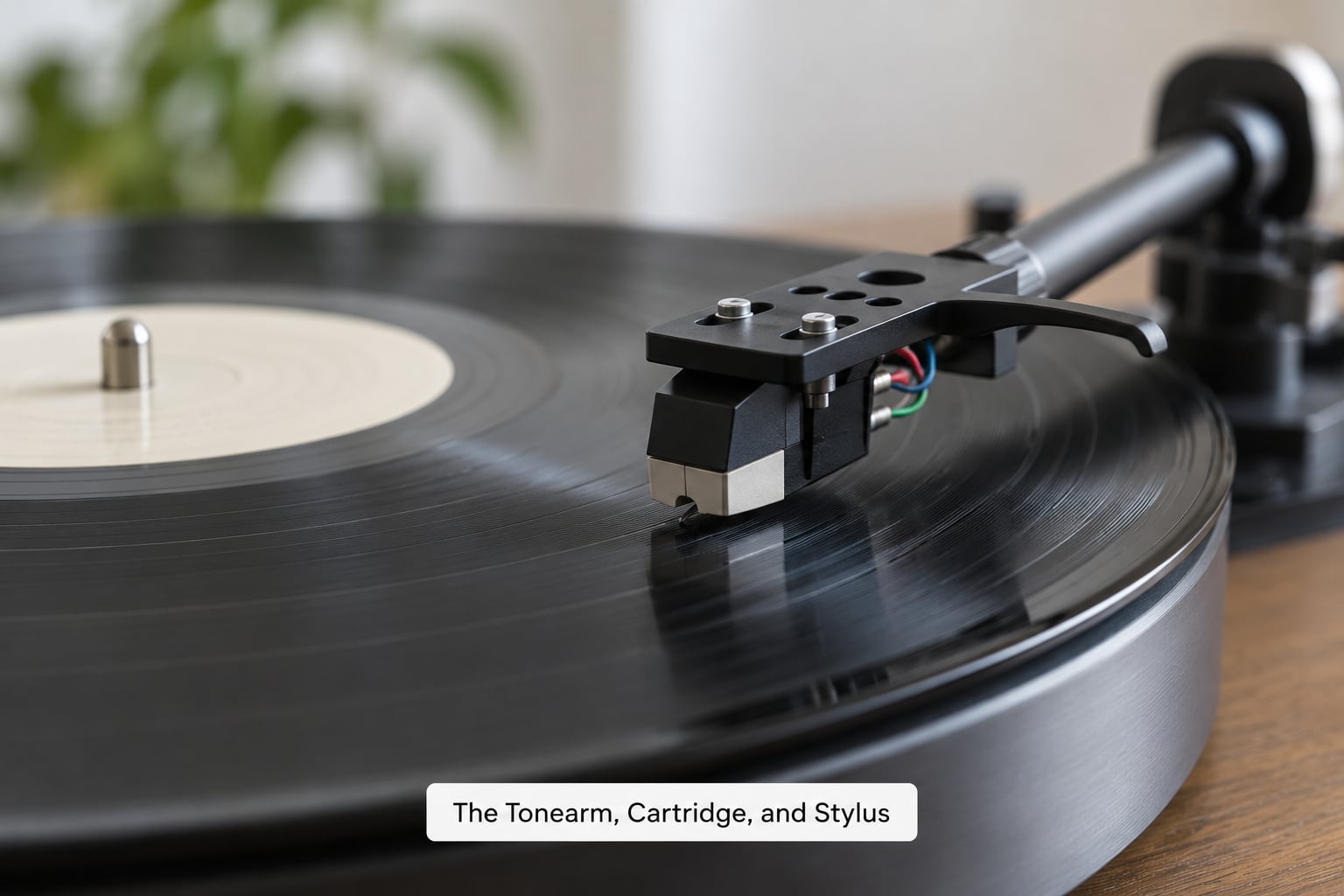 The Tonearm, Cartridge, and Stylus