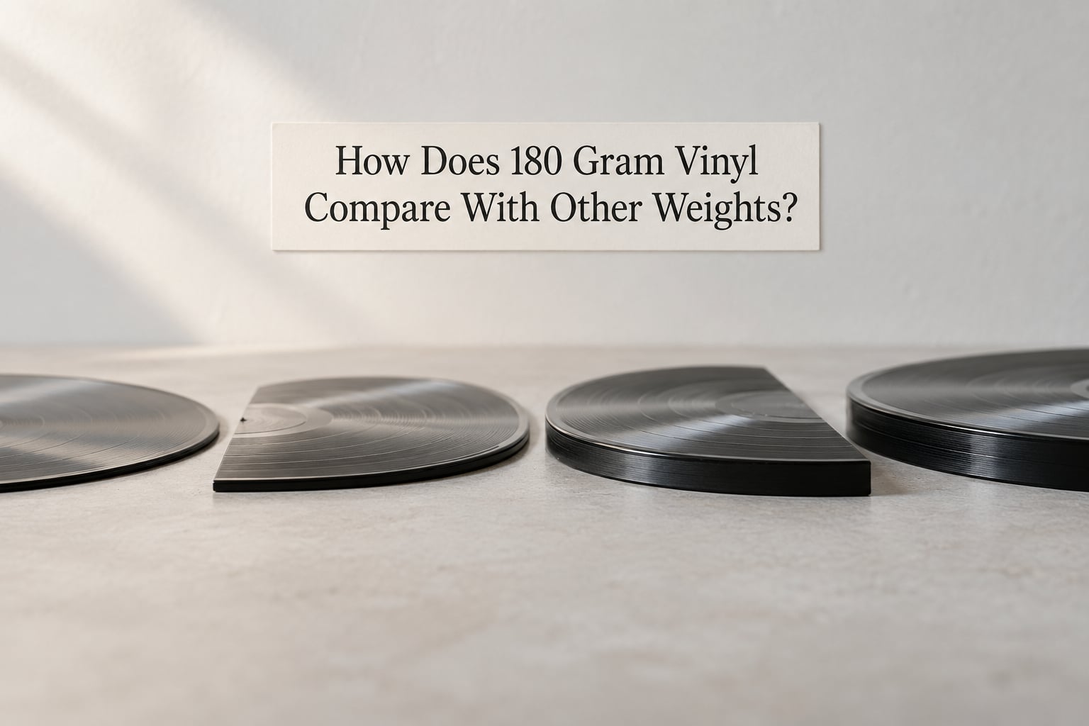 How Does 180 Gram Vinyl Compare With Other Weights?